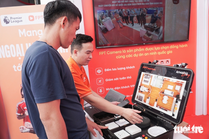 Trải nghiệm công nghệ, ứng dụng AI tại ngày hội công nghệ số Khánh Hòa - Ảnh 3. công nghệ - Ảnh 3.