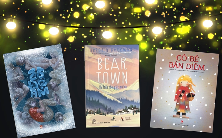 Độc đáo cách xếp sách thành cây thông Noel trong mùa Giáng sinh 2025 - Ảnh 5.