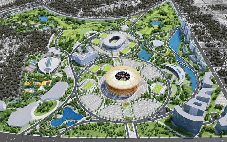 Khởi công cầu vòm Nguyễn Tất Thành nối khu đô thị mới Cam Lâm - Ảnh 2.