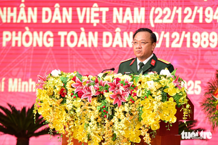 TP.HCM gặp mặt cán bộ nghỉ hưu ôn truyền thống Ngày thành lập Quân đội nhân dân Việt Nam - Ảnh 2.