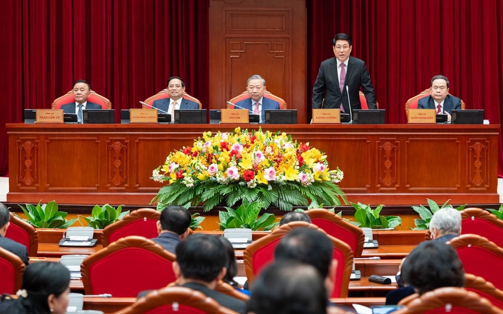 Bế mạc Hội nghị Trung ương 15: Thống nhất giới thiệu nhân sự lãnh đạo chủ chốt nhiệm kỳ mới - Ảnh 4.