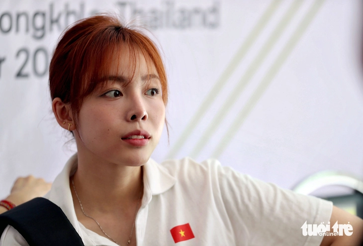 Ngắm bộ ảnh 'hoa khôi bắn súng' Phí Thanh Thảo tại SEA Games 33 - Ảnh 7.