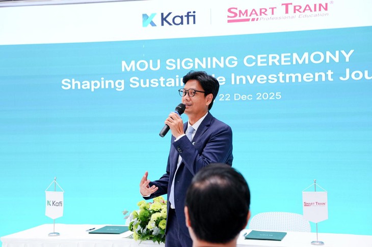 Chứng khoán Kafi ký kết hợp tác chiến lược cùng Smart Train Academy - Ảnh 2.