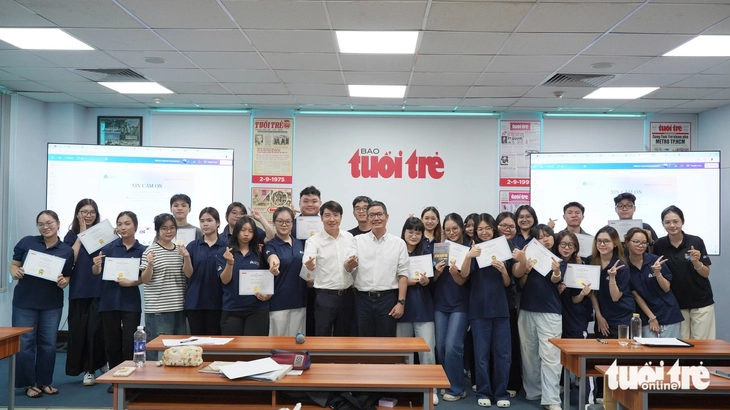 học tại báo Tuổi Trẻ - Ảnh 4.