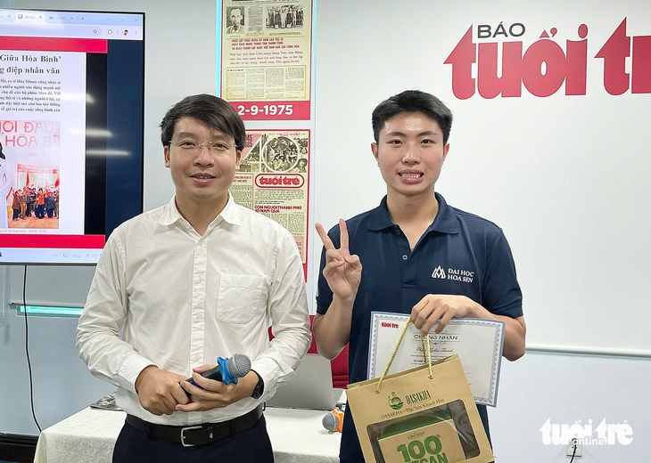 học tại báo Tuổi Trẻ - Ảnh 7.