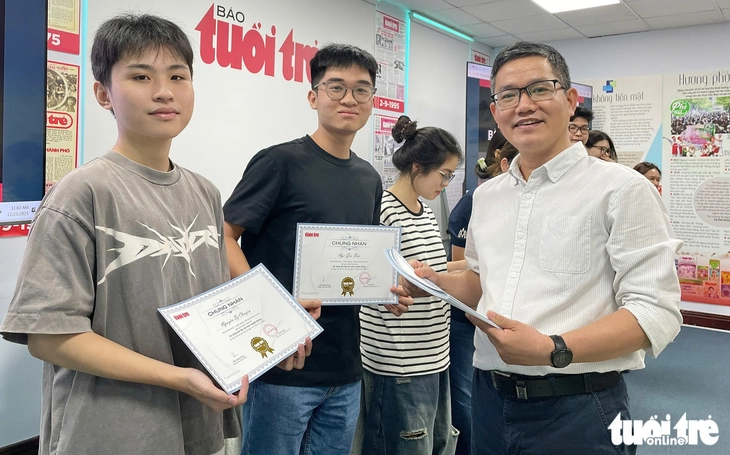 học tại báo Tuổi Trẻ - Ảnh 3.