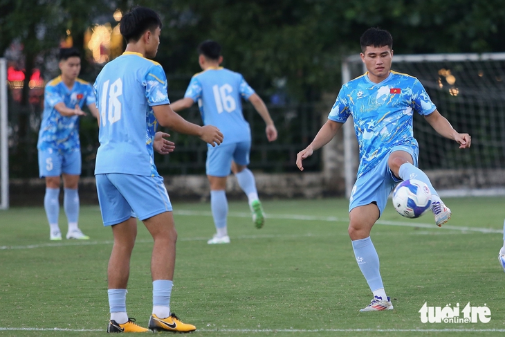 U23 Việt Nam trở lại tập luyện hướng đến U23 châu Á 2026 - Ảnh 1.