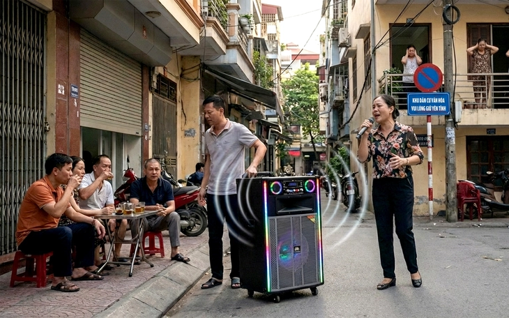 Ám ảnh tiếng rao thu sẵn từ loa bán hàng - Ảnh 2.