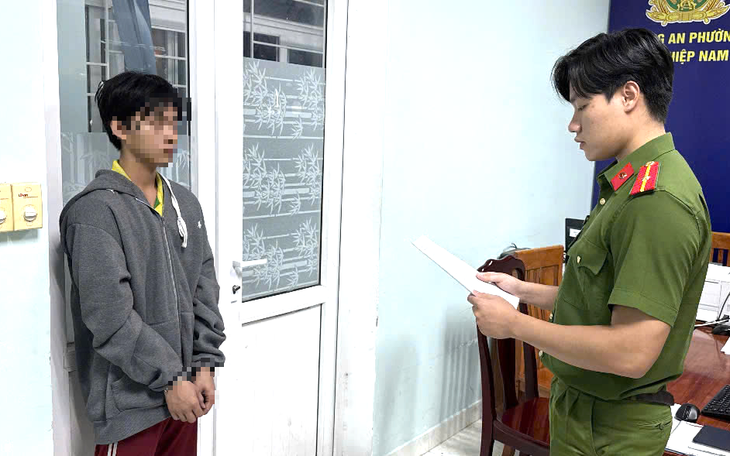 Bắt nhanh nghi phạm cướp giật vé số ở phường Kon Tum nhờ video lan truyền trên mạng - Ảnh 3.