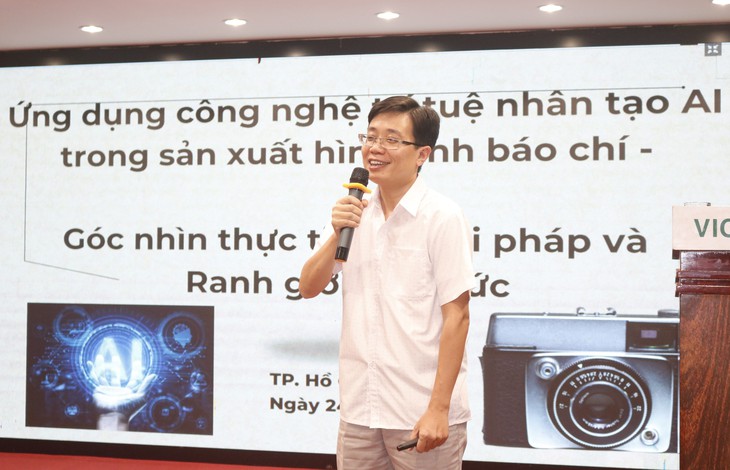 Hội Nhà báo Việt Nam tổ chức tọa đàm tư duy ảnh báo chí trong bối cảnh mới - Ảnh 3.