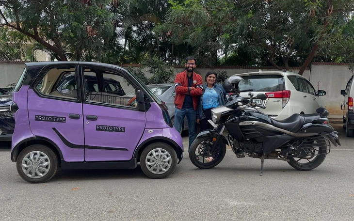 Ô tô điện siêu mini chỉ dài ngang xe máy, dễ tháo nóc thành xe mui trần - Ảnh 10.