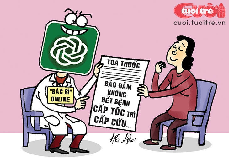 Bác sĩ AI phủi trách nhiệm, người dùng vẫn tin tuyệt đối - Ảnh 1.
