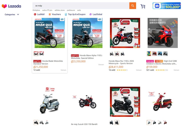 mua xe máy online - Ảnh 2.