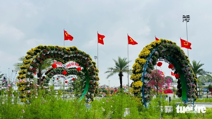 Phố hoa Sa Đéc vào mùa rực rỡ nhất năm - Ảnh 8.