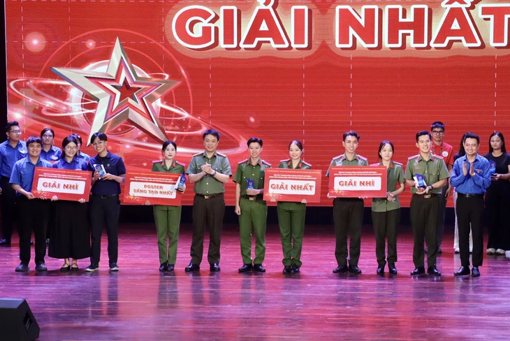 Sinh viên làm tiểu phẩm góp phần đẩy lùi tội phạm mua bán người - Ảnh 3.