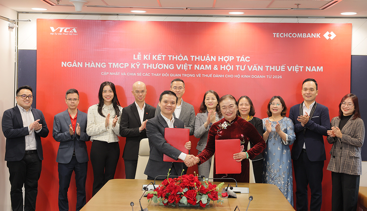 Techcombank bắt tay với Hội tư vấn thuế Việt Nam hỗ trợ hộ kinh doanh chuyển đổi sang thuế kê khai - Ảnh 4.