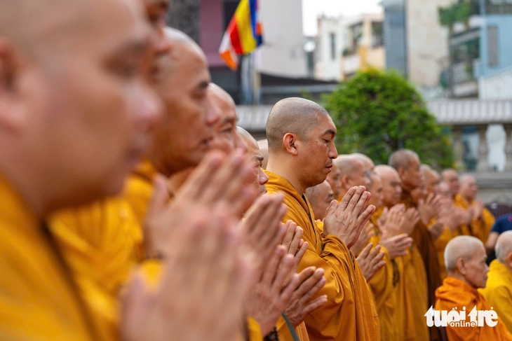 An vị vĩnh viễn xá lợi trái tim Bồ tát Thích Quảng Đức tại Việt Nam Quốc Tự - Ảnh 5. Thích Quảng Đức - Ảnh 4.