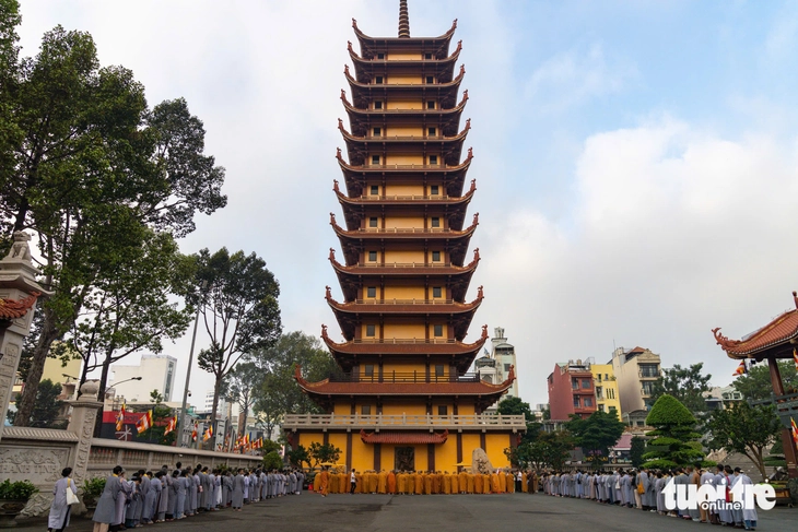 An vị vĩnh viễn xá lợi trái tim Bồ tát Thích Quảng Đức tại Việt Nam Quốc Tự - Ảnh 10. Thích Quảng Đức - Ảnh 9.