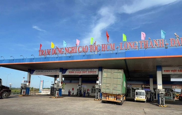 Công ty Châu Thành đã tháo thông báo ngưng bán xăng dầu trên cao tốc TP.HCM - Long Thành - Dầu Giây - Ảnh 1.