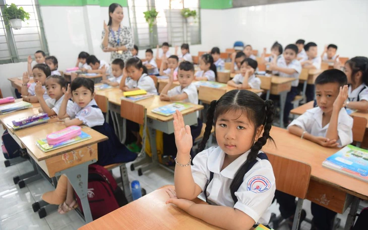 Tuyển sinh đầu cấp ở TP.HCM: phụ huynh rà soát dữ liệu từ ngày mai - Ảnh 2.