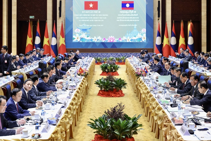 Việt Nam và Lào khởi động ngay các bước đi cụ thể, thực chất cho gắn kết chiến lược - Ảnh 3.