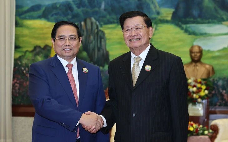 Thủ tướng Phạm Minh Chính điện đàm với Thủ tướng Singapore - Ảnh 3.