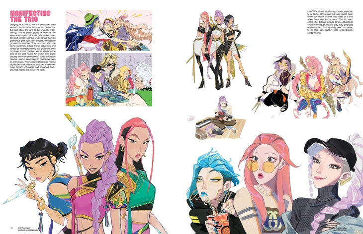 K-pop Demon Hunters ra mắt art book đầu tiên - Ảnh 3.