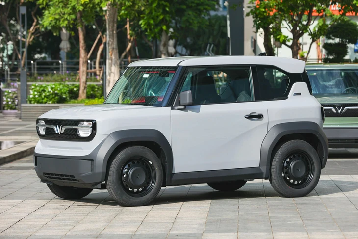 Rộ tin VinFast VF 3 sắp thêm bản cao cấp: Giá dự kiến 315 triệu đồng, thêm gương điện, camera lùi để chủ xe đỡ phải độ- Ảnh 2. VinFast VF 3 - Ảnh 1.