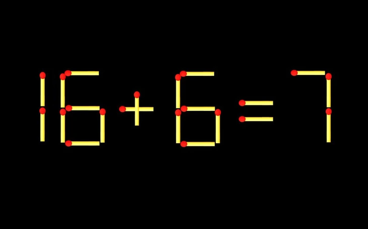Thử tài IQ: Di chuyển một que diêm để 17+6=8 thành phép tính đúng - Ảnh 7.