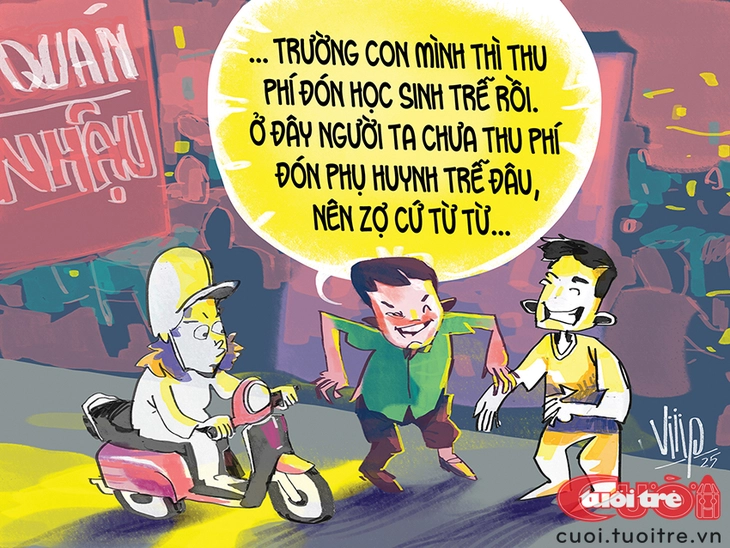 Lý do vợ đến tận quán nhậu đón mà chồng không chịu về - Ảnh 1.