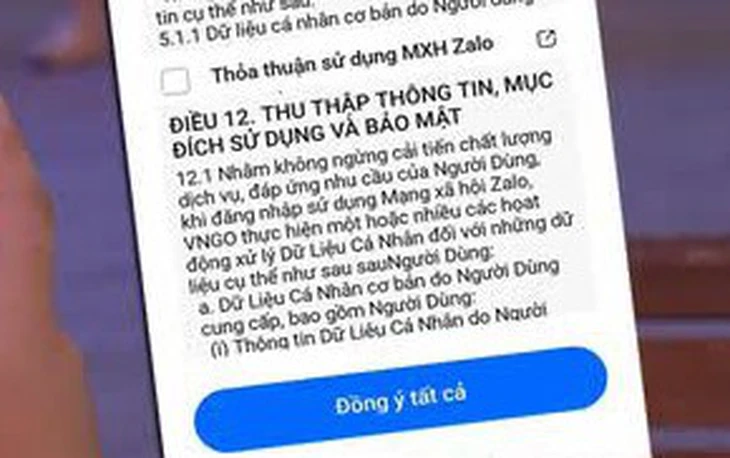Zalo nói gì về việc cập nhật điều khoản sử dụng? - Ảnh 1.