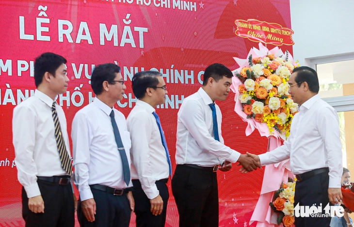 Chính thức ra mắt Trung tâm Phục vụ hành chính công TP.HCM, tiếp nhận cùng lúc 500 - 700 người - Ảnh 6.