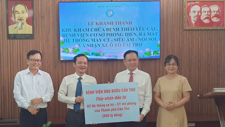 Bệnh viện Ung bướu Cần Thơ có thêm cơ sở điều trị - Ảnh 2.