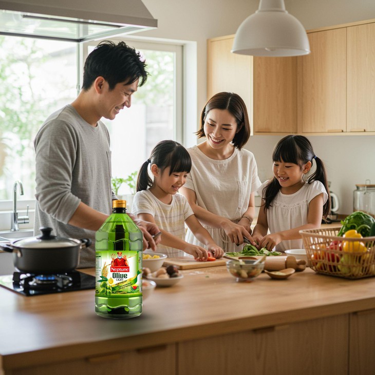 Công thức dầu ô-liu và gạo lứt giúp nâng tầm gian bếp - Ảnh 2.