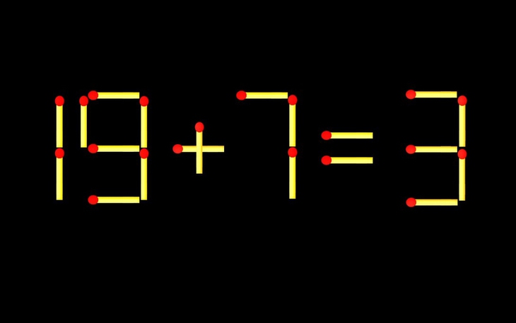 Thử tài IQ: Di chuyển một que diêm để 19-19=5 thành phép tính đúng - Ảnh 7.