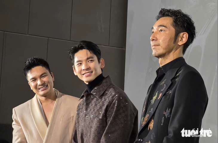 Mỹ nam Đài Loan Lâm Bách Hoành đến TP.HCM ra mắt phim '96 phút sinh tử' - Ảnh 1.