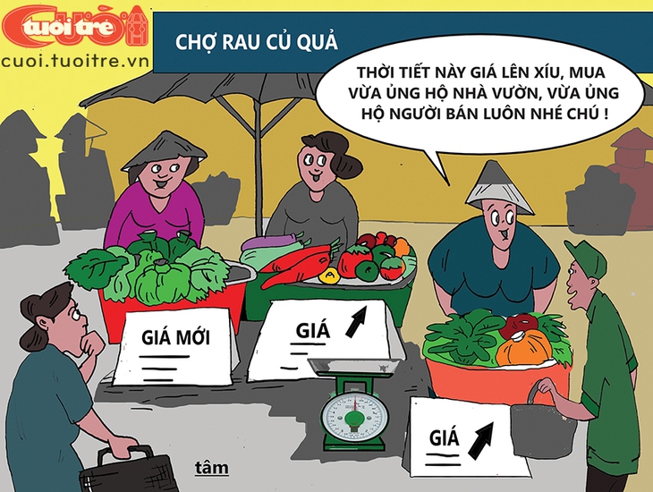 Giá rau củ leo cao rồi có xuống không dạ? - Ảnh 1.