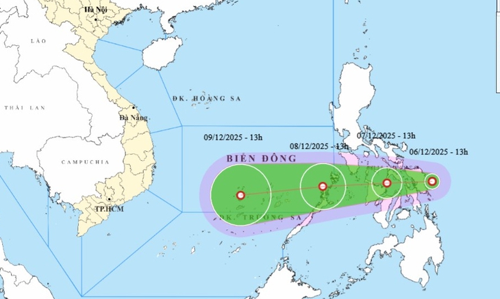 áp thấp nhiệt đới - Ảnh 1.