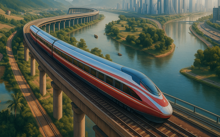 Thường vụ Thành ủy TP.HCM thống nhất chủ trương đầu tư dự án đường sắt Bến Thành - Cần Giờ - Ảnh 2.