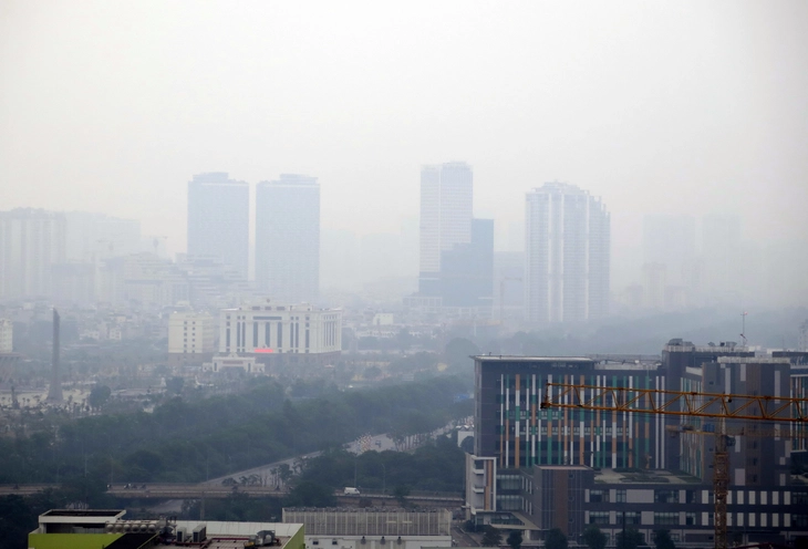 Cảnh báo đỏ ô nhiễm không khí - Ảnh 1. ô nhiễm không khí - Ảnh 1.