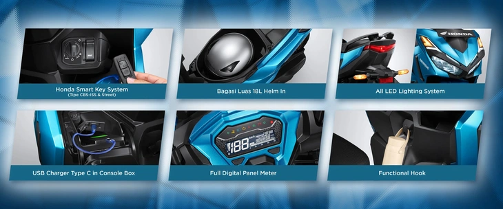 Honda Vario 125 - Ảnh 9.