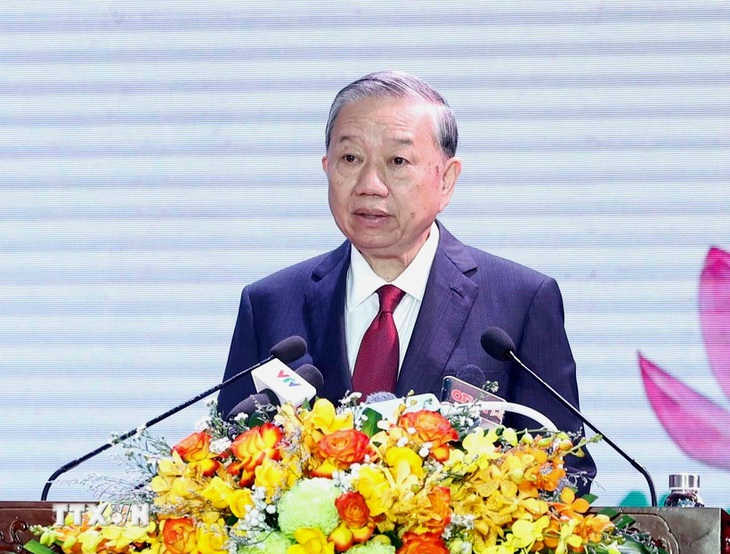 Tổng Bí thư Tô Lâm: Tập trung xây dựng lực lượng vũ trang Quân khu 9 cách mạng, chính quy, tinh nhuệ - Ảnh 1.