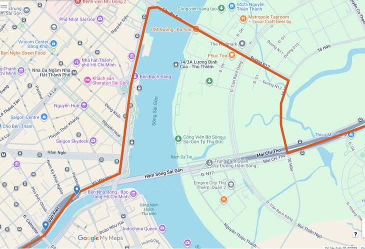 hầm sông Sài Gòn - Ảnh 4.