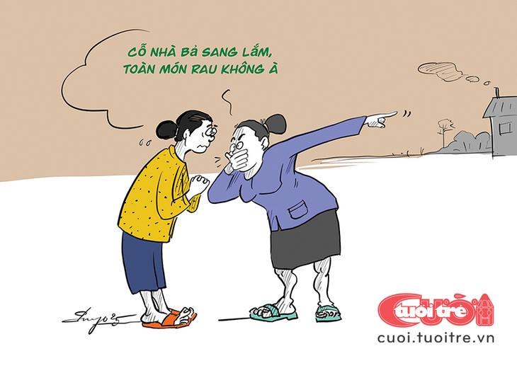 Nhà mình nghèo, tạm thời chỉ có thịt để ăn - Ảnh 1.