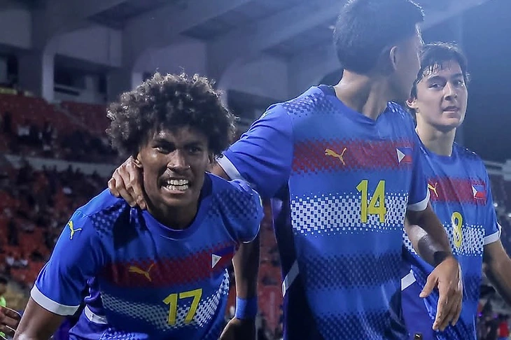 U22 Philippines giành vé đầu tiên vào bán kết SEA Games 33 - Ảnh 1.