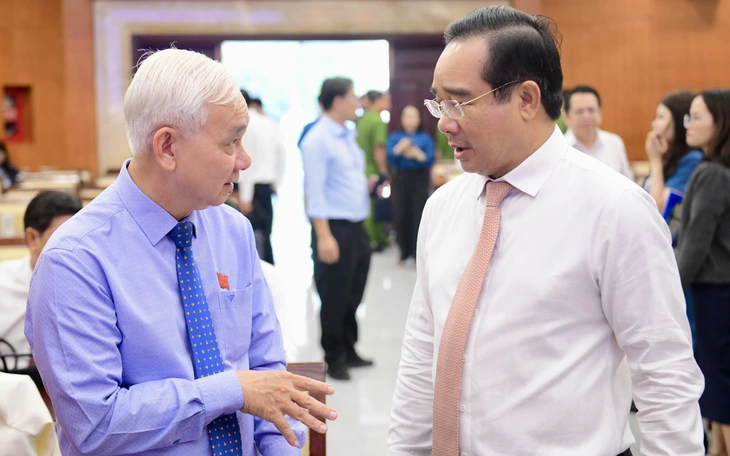 Chủ tịch HĐND TP.HCM Võ Văn Minh: tập trung giải quyết bức xúc của cử tri - Ảnh 8.