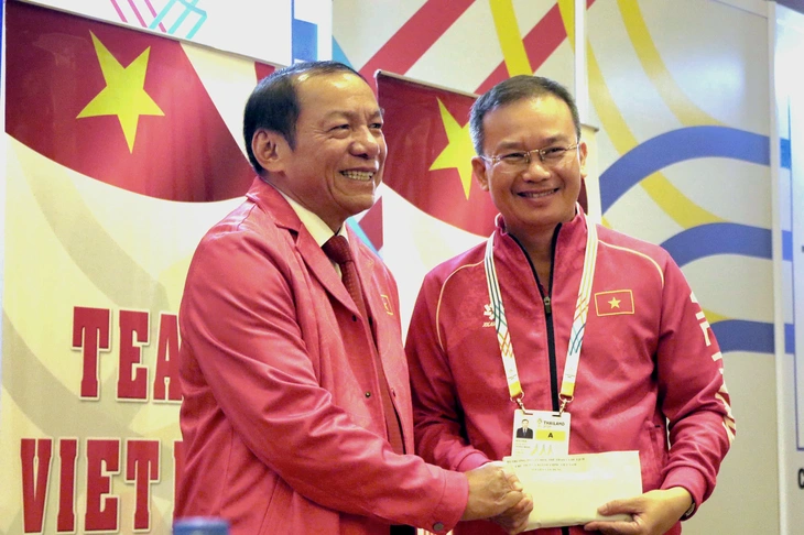 Đoàn thể thao Việt Nam dự SEA Games 33 nhận 'thưởng nóng' - Ảnh 1.