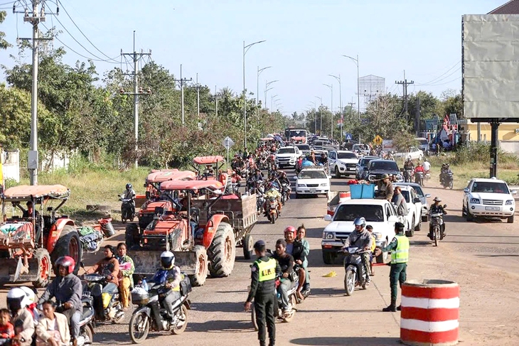 Giao tranh Thái Lan - Campuchia - Ảnh 1.