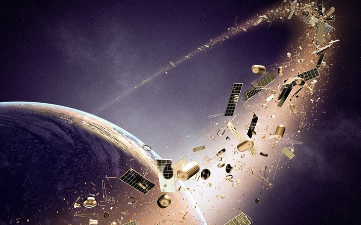 Rác từ trên trời rơi xuống: Trái đất và máy bay có còn an toàn? - Ảnh 2.