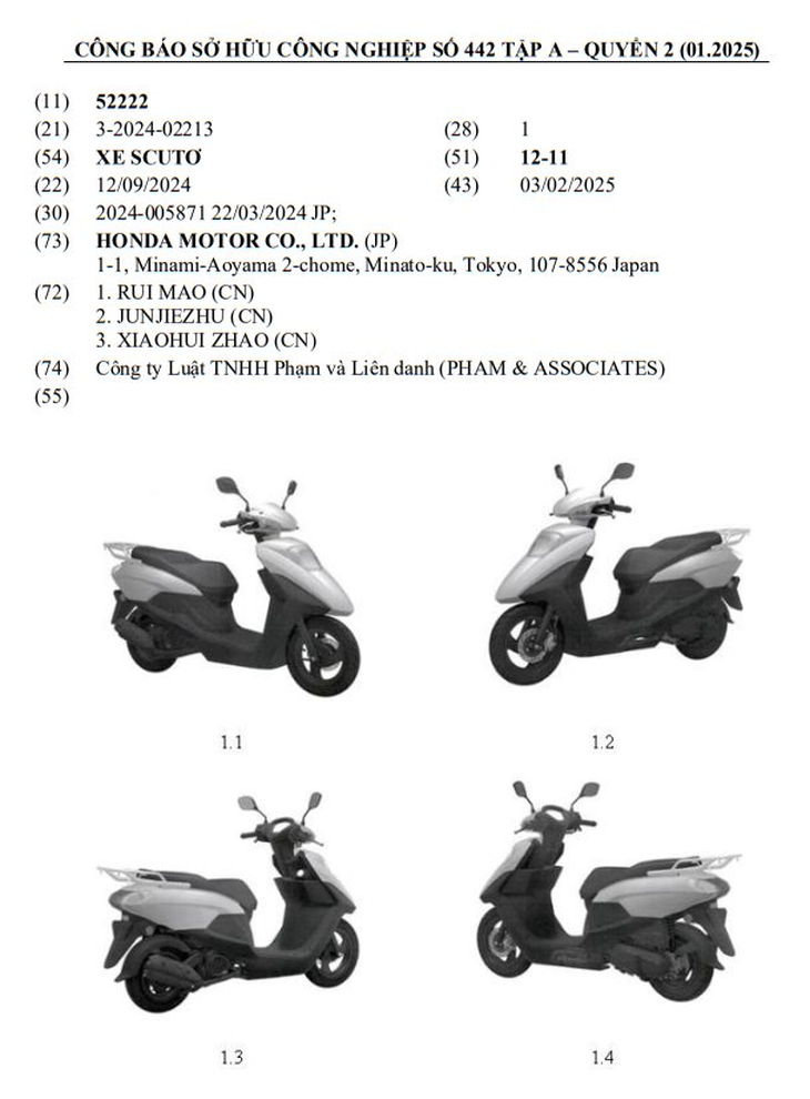 Xe tay ga Honda dáng như Spacy， rẻ như Vision sẽ đến Việt Nam? - Ảnh 2.